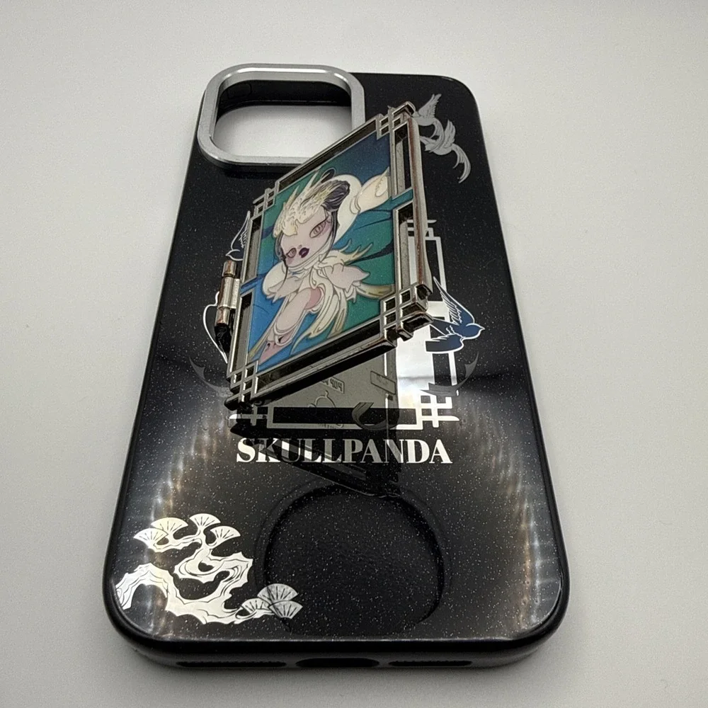 POP MART SKULLPANDA The Mirage Series iPhone 16 Pro Max‎ Phone Case With Mirror